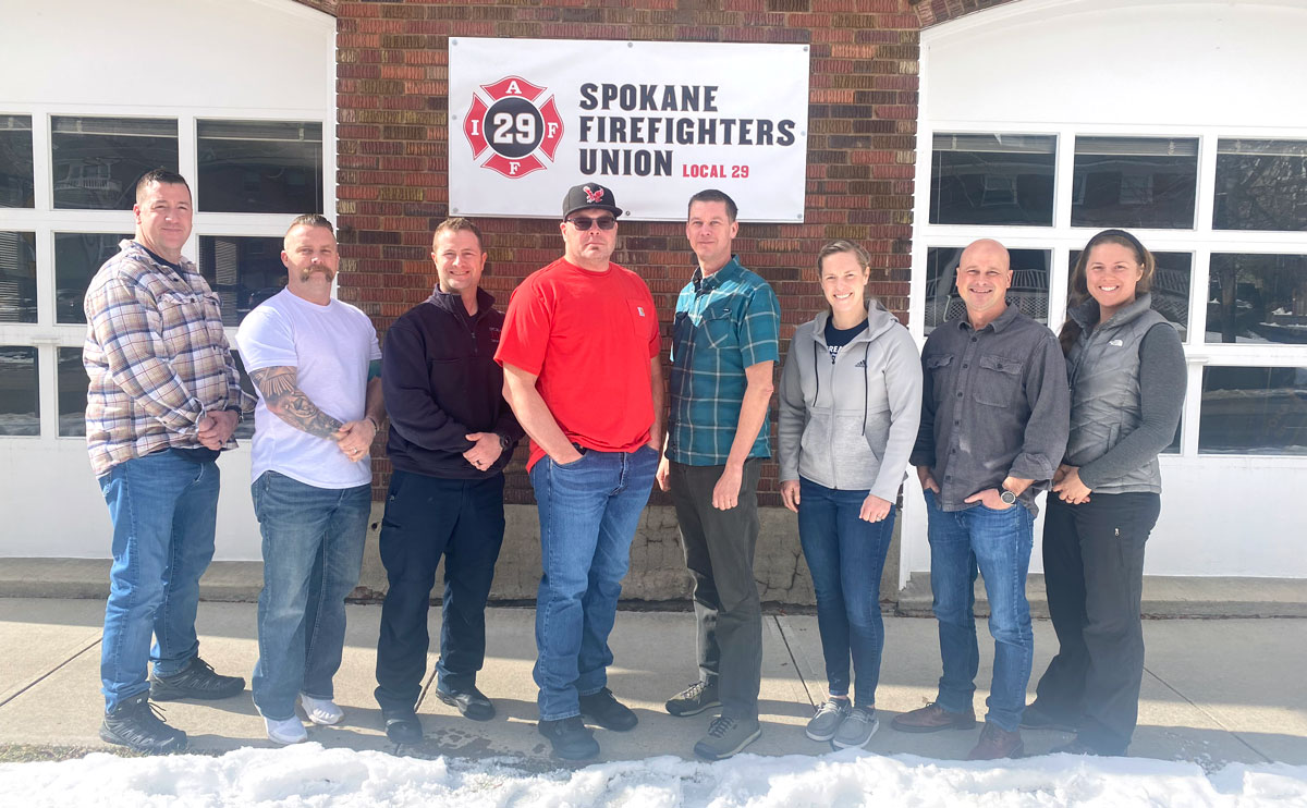Group shot of your Spokane Firefighter Trustees